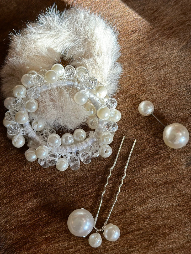 CAPALL Hair Set Pearl