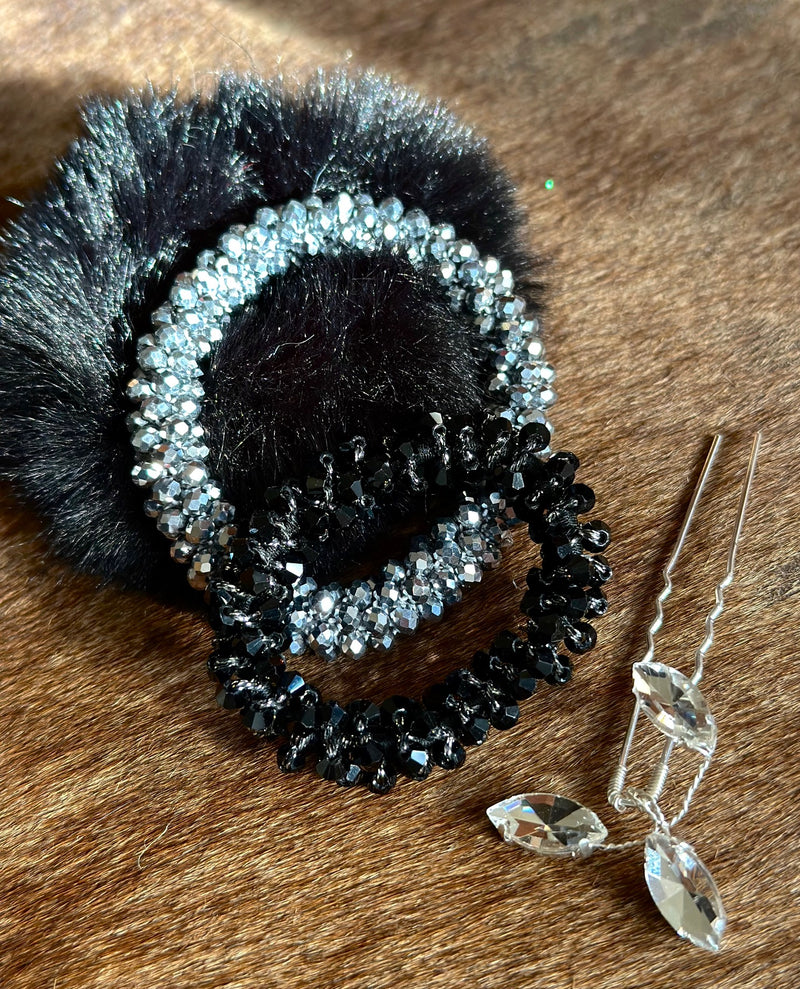 CAPALL Hair Set Silver